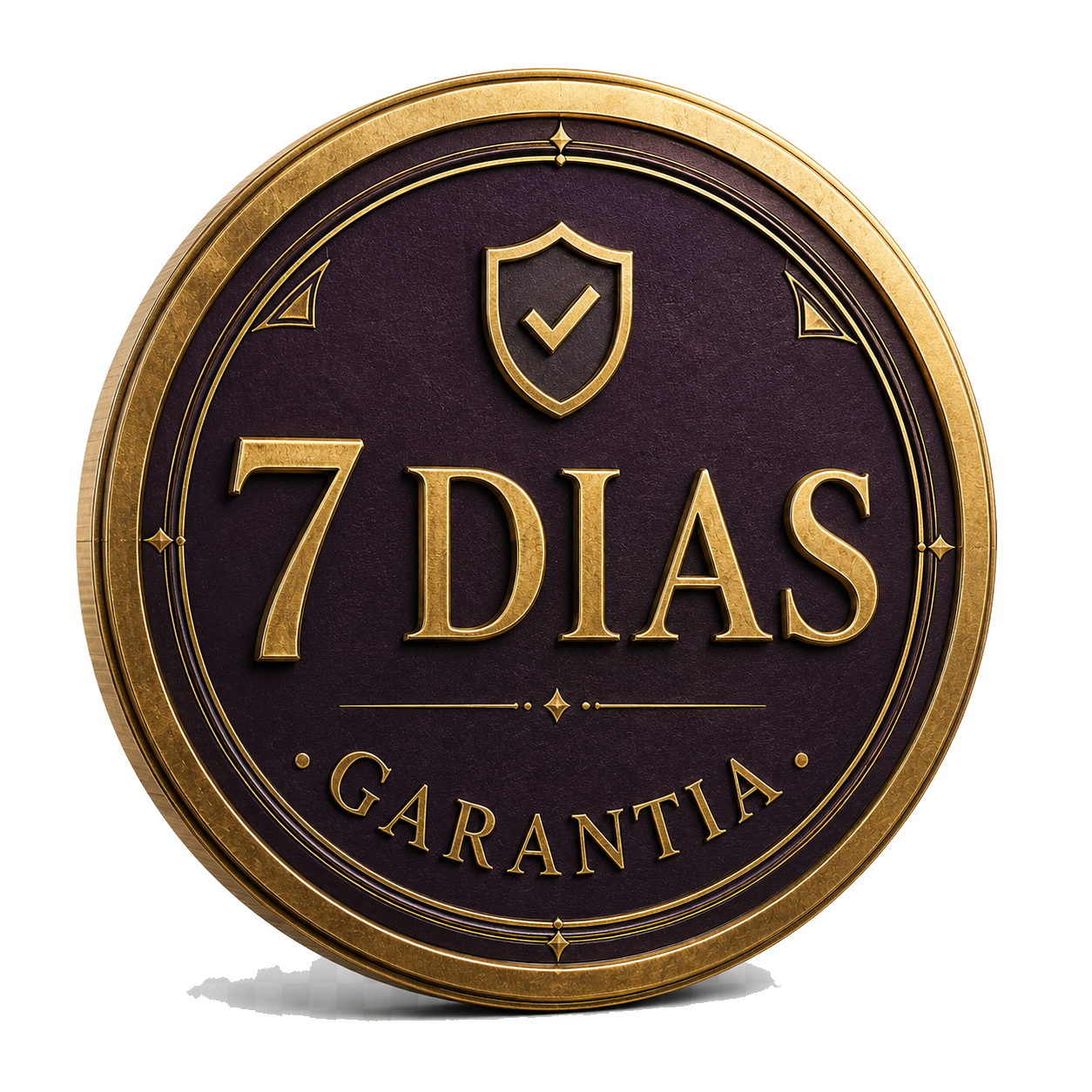 Selo de garantia de 7 dias